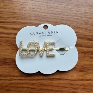 NEW Anastasia Beverly Hills LOVE Hair Clip Bobby Pin